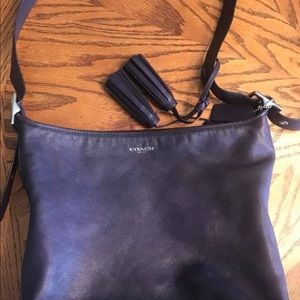 Coach Hobo style leather purse.  EUC
